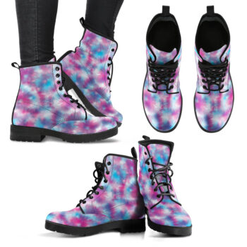 Tyedye Womens Leather Boots