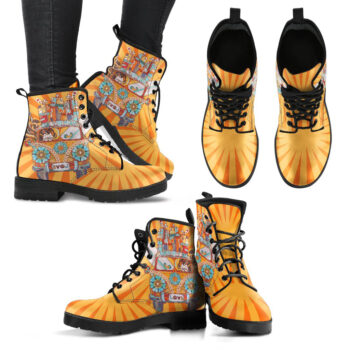 Handcrafted Hippie Van Boots