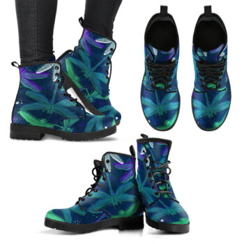Handcrafted Mystical Dragonfly Boots