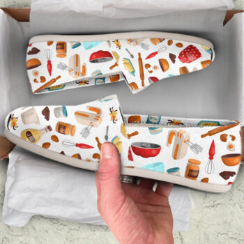 Baking Lover Shoes | Custom Canvas Sneakers For Kids & Adults