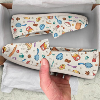 Baking Lover Shoes | Custom Canvas Sneakers For Kids & Adults