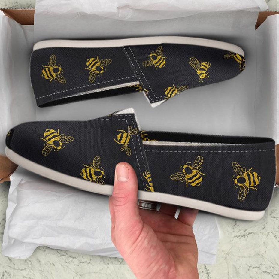 Black Bee Shoes | Custom Canvas Sneakers For Kids & Adults