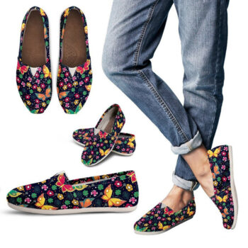 Butterfly Shoes | Custom Canvas Sneakers For Kids & Adults