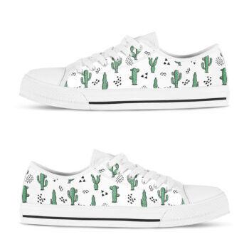 Cactus Womens Shoes | Custom Low Tops Sneakers For Kids & Adults