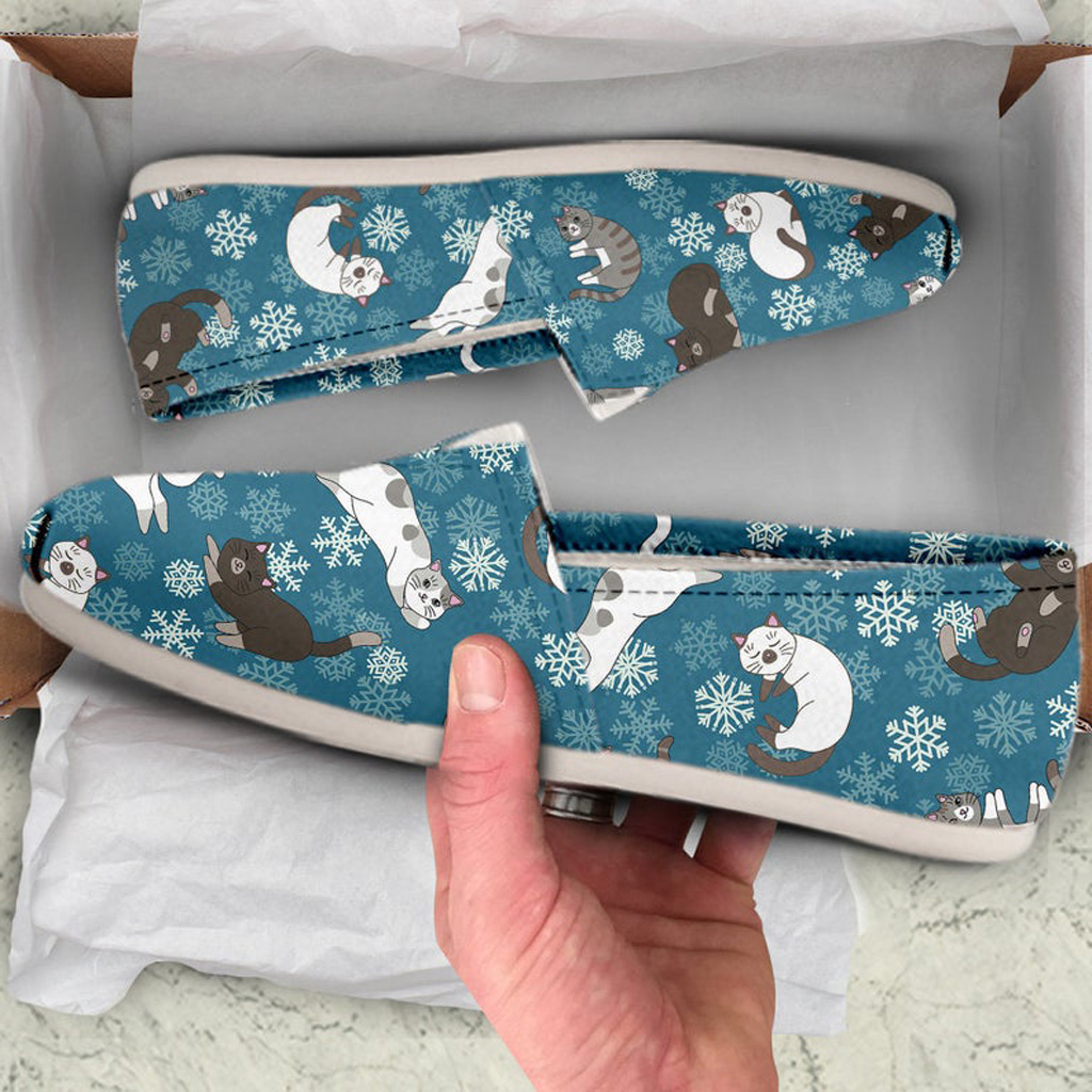Blue Cat Shoes | Custom Canvas Sneakers For Kids & Adults