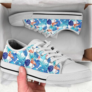 Flamingo Shoes | Custom Low Tops Sneakers For Kids & Adults