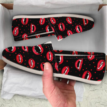 Black Halloween Shoes | Custom Canvas Sneakers For Kids & Adults