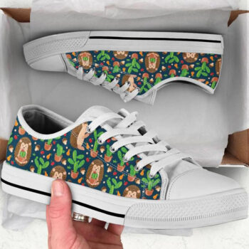 Hedgehog Unisex Shoes | Custom Low Tops Sneakers For Kids & Adults
