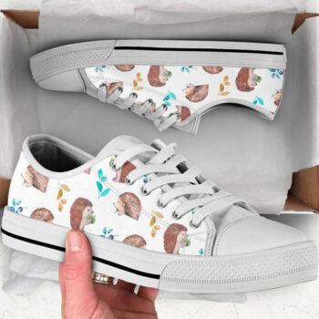 Unisex Hedgehog Shoes | Custom Low Tops Sneakers For Kids & Adults