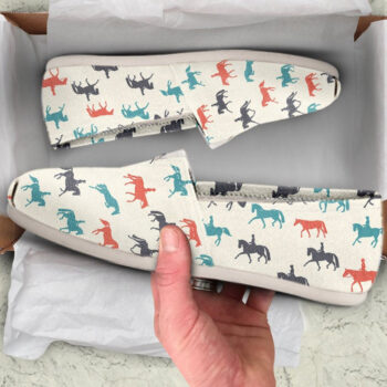 Cute Horse Shoes | Custom Canvas Sneakers For Kids & Adults