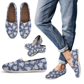Blue Koala Shoes | Custom Canvas Sneakers For Kids & Adults
