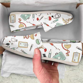 Comfortable Nurse Shoes | Custom Canvas Sneakers For Kids & Adults