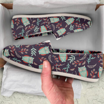 Night Owl Shoes | Custom Canvas Sneakers For Kids & Adults