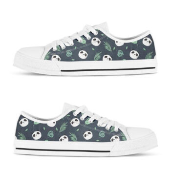 Panda Lover Shoes | Custom Low Tops Sneakers For Kids & Adults