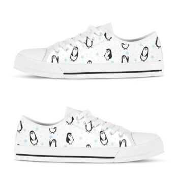 Low Top Penguin Shoes | Custom Low Tops Sneakers For Kids & Adults