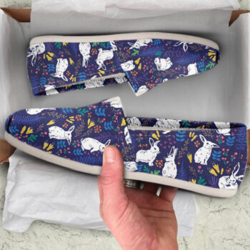 Rabbit Lover Shoes | Custom Canvas Sneakers For Kids & Adults