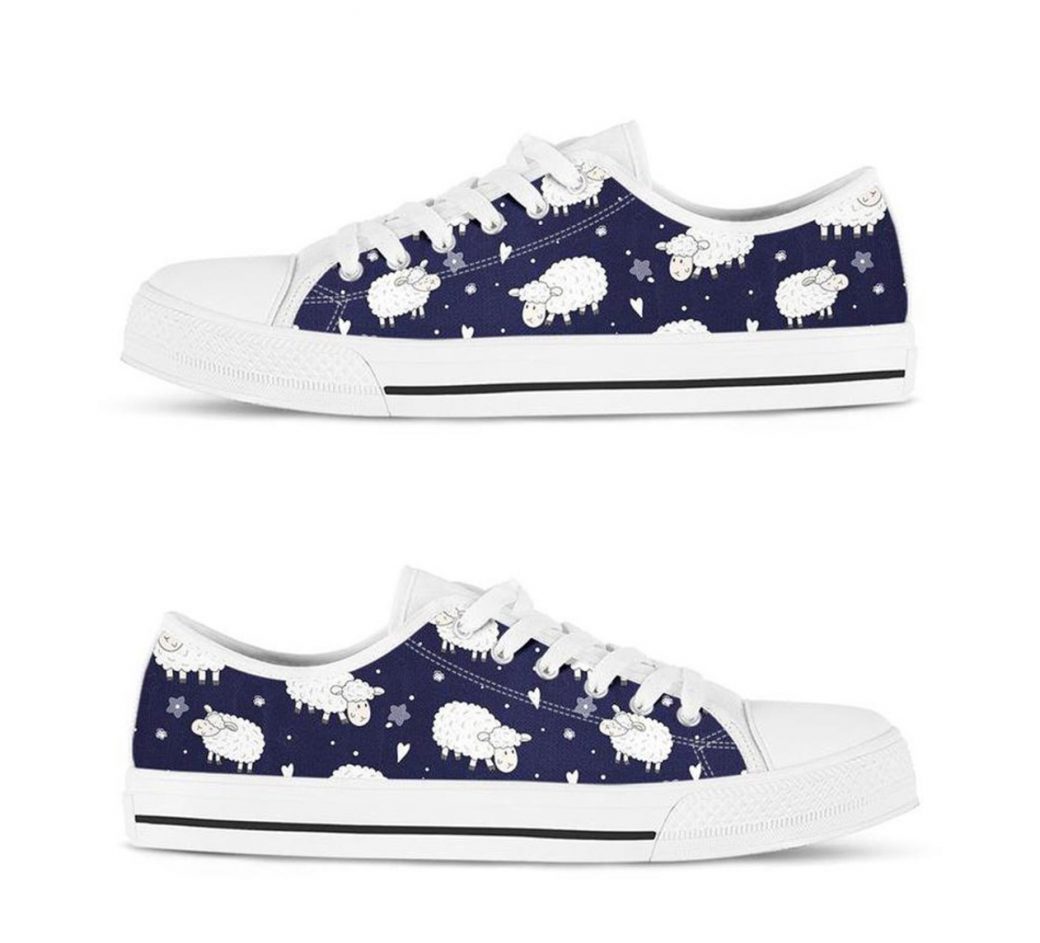 Low Top Sheep Shoes | Custom Low Tops Sneakers For Kids & Adults