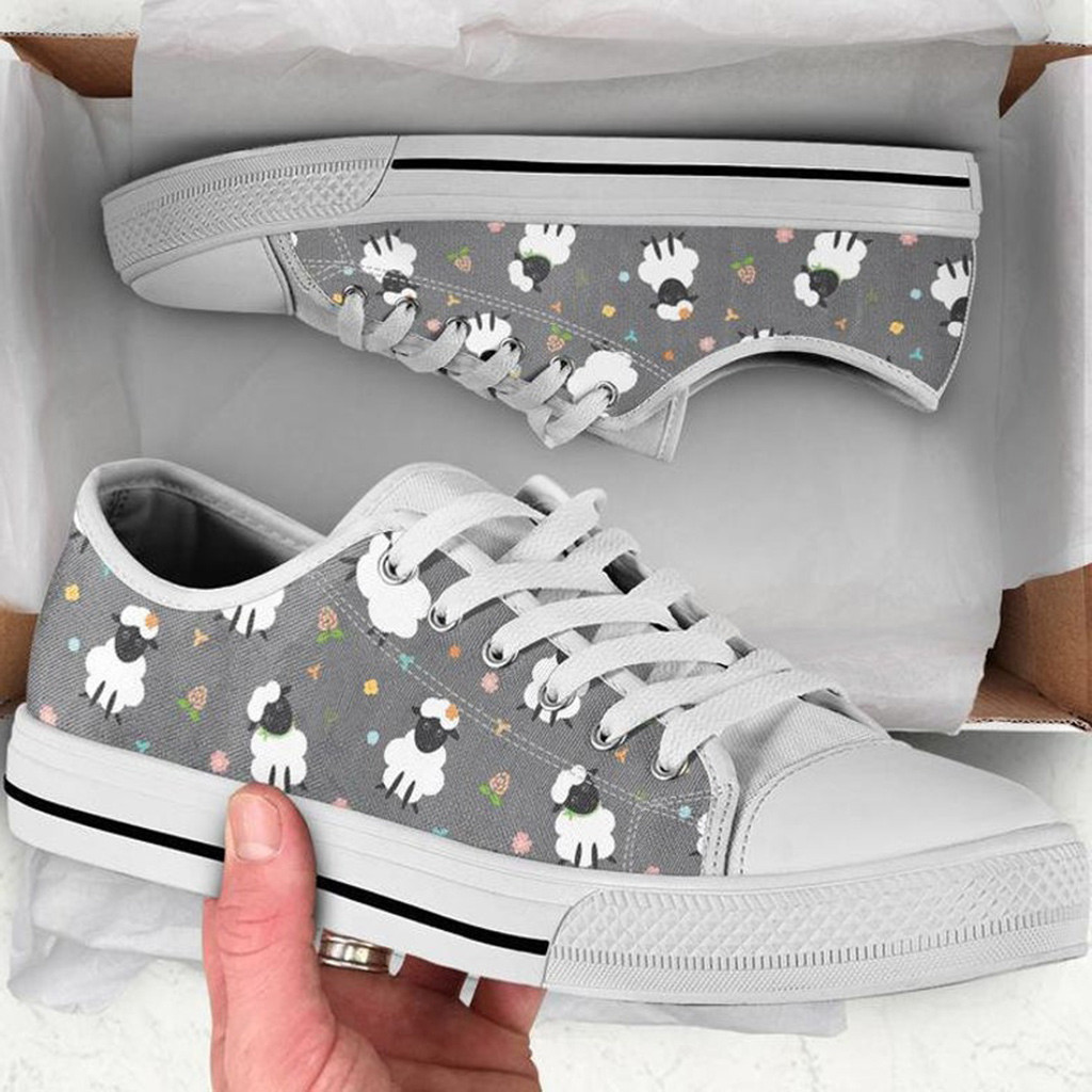 Black Sheep Shoes | Custom Low Tops Sneakers For Kids & Adults