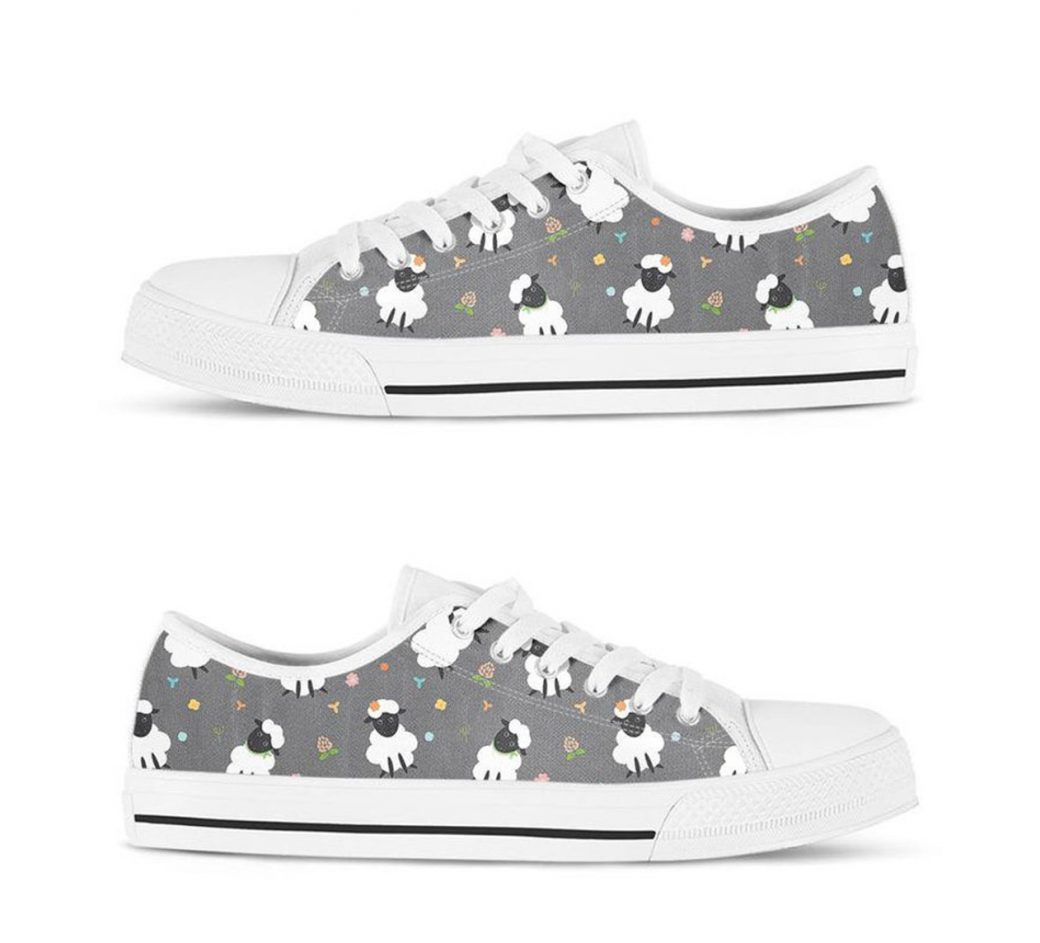 Black Sheep Shoes | Custom Low Tops Sneakers For Kids & Adults