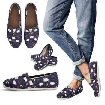 Cute Sheep Shoes | Custom Canvas Sneakers For Kids & Adults