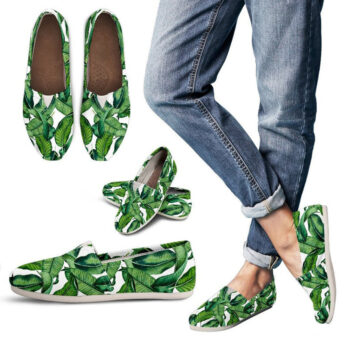 Tropical Print Shoes | Custom Canvas Sneakers For Kids & Adults