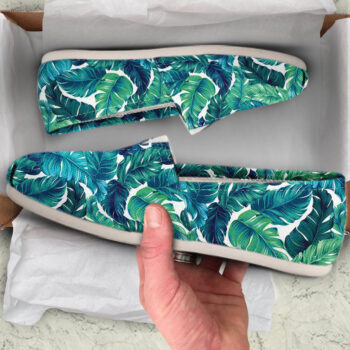 Tropical Pattern Shoes | Custom Canvas Sneakers For Kids & Adults
