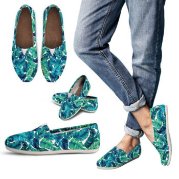 Tropical Pattern Shoes | Custom Canvas Sneakers For Kids & Adults