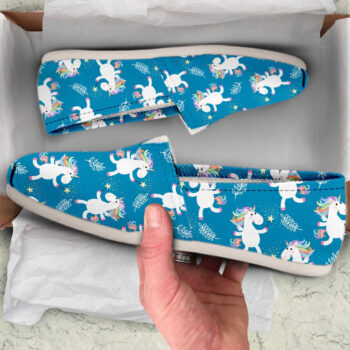 Casual Unicorn Shoes | Custom Canvas Sneakers For Kids & Adults