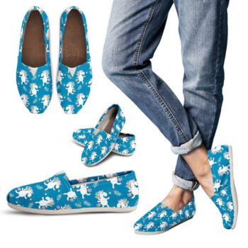 Casual Unicorn Shoes | Custom Canvas Sneakers For Kids & Adults
