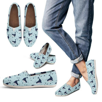 Blue Whale Shoes | Custom Canvas Sneakers For Kids & Adults