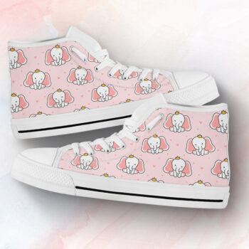 Baby Elephant Shoes | Custom High Top Sneakers For Kids & Adults