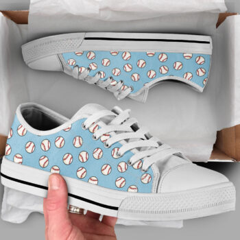 Baseball Fan Shoes | Custom Low Tops Sneakers For Kids & Adults