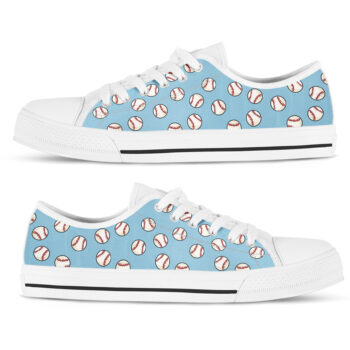 Baseball Fan Shoes | Custom Low Tops Sneakers For Kids & Adults