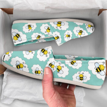 Bee Womens Shoes | Custom Canvas Sneakers For Kids & Adults