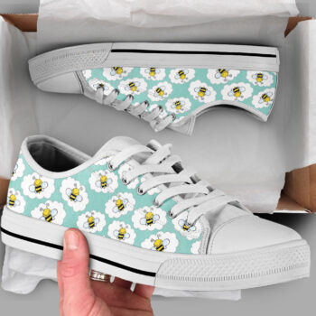 Bee Womens Shoes | Custom Low Tops Sneakers For Kids & Adults
