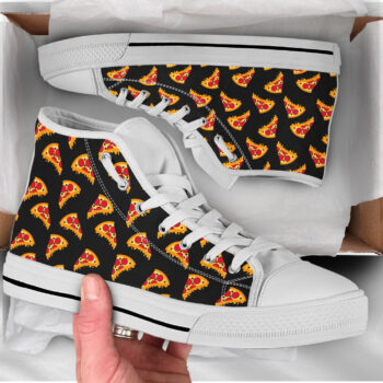 Pizza Lover Shoes | Custom High Top Sneakers For Kids & Adults