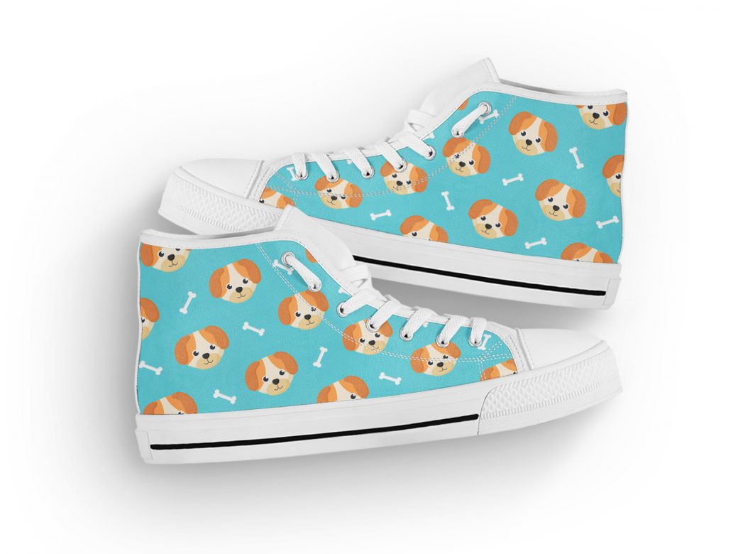 Pet Lover Shoes | Custom High Top Sneakers For Kids & Adults