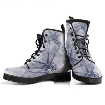 Blue Dragonfly Handcrafted Boots
