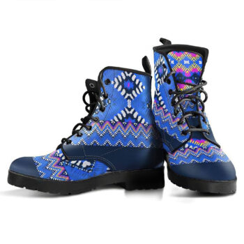 Bohemian Pattern Handcrafted Boots