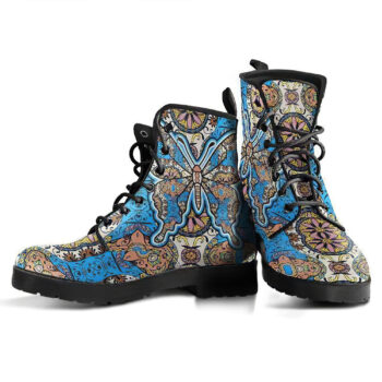 Boho Butterfly Handcrafted Boots