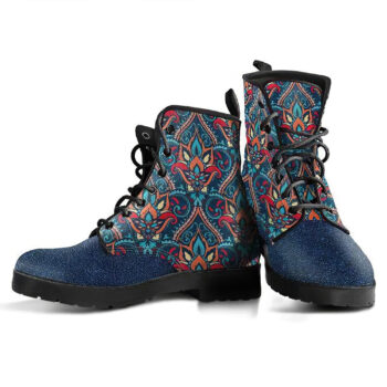 Boho Mandala Handcrafted Boots