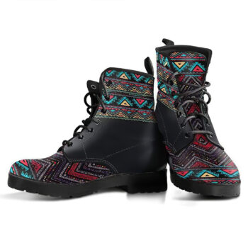 Boho Pattern 2 Handcrafted Boots 2