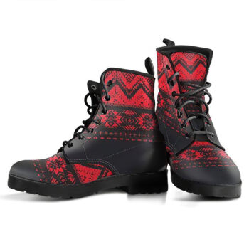 Boho Pattern Handcrafted Boots 3
