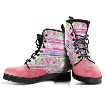 Boho Pattern Handcrafted Boots