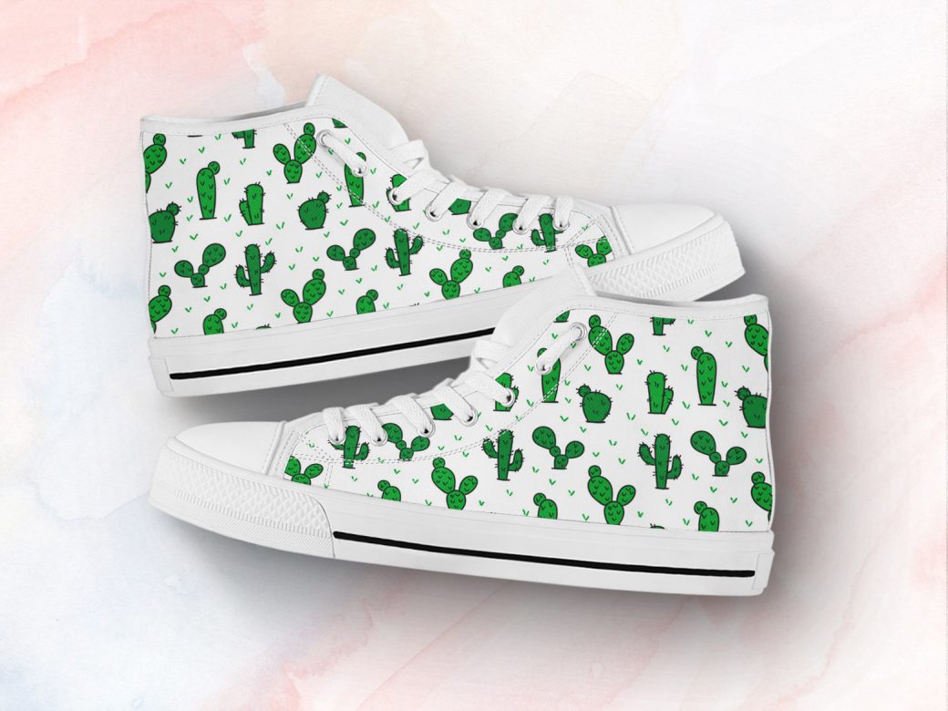 Cactus Plant Shoes | Custom High Top Sneakers For Kids & Adults
