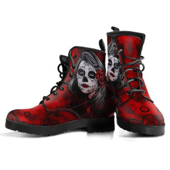 Calavera Womens Leather Boots