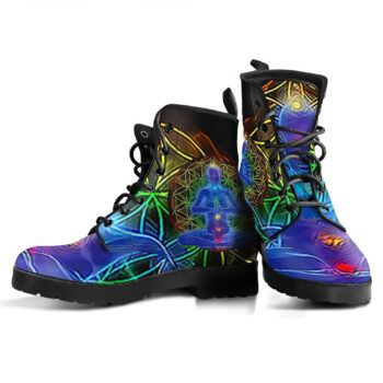 Chakra Balancing Womens Leather Boots