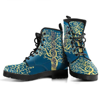 Chakra Tree Of Life 2 Handcrafted Boots