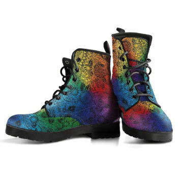 Colorful Paisley Handcrafted Boots 1