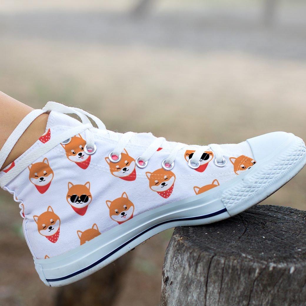 Dog Owner Shoes | Custom High Top Sneakers For Kids & Adults